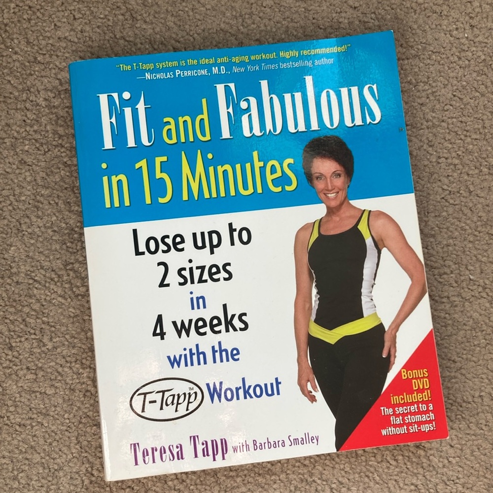 Fit and Fabulous in 15 Minutes by Teresa Tapp (no dvd)